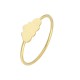 Glorria 14k Solid Gold Cloud Ring