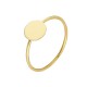 Glorria 14k Solid Gold Plate Ring