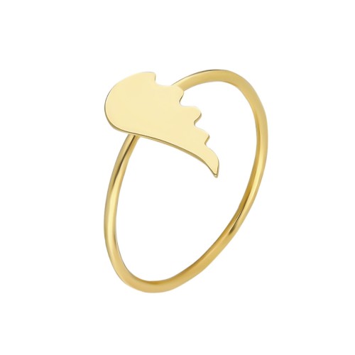 Glorria 14k Solid Gold Wing Ring Glorria 14k Solid Gold Wing Ring