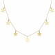 Glorria 14k Solid Gold Star Necklace