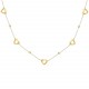 Glorria 14k Solid Gold Dorika Heart Necklace