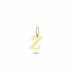 Glorria 14k Solid Gold Letter Z Pendant