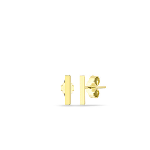 Glorria 14k Solid Gold I Letter Earring Glorria 14k Solid Gold I Letter Earring