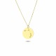 Glorria 14k Solid Gold Aries Zodiac Necklace