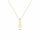 Glorria 14k Solid Gold Pineapple Necklace