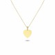 Glorria 14k Solid Gold Heart Necklace