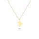 Glorria 14k Solid Gold Puzzle Necklace