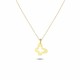 Glorria 14k Solid Gold Butterfly Necklace