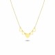 Glorria 14k Solid Gold Heart Necklace