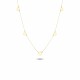 Glorria 14k Solid Gold Heart Necklace