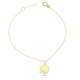 Glorria Gold Clover Bracelet