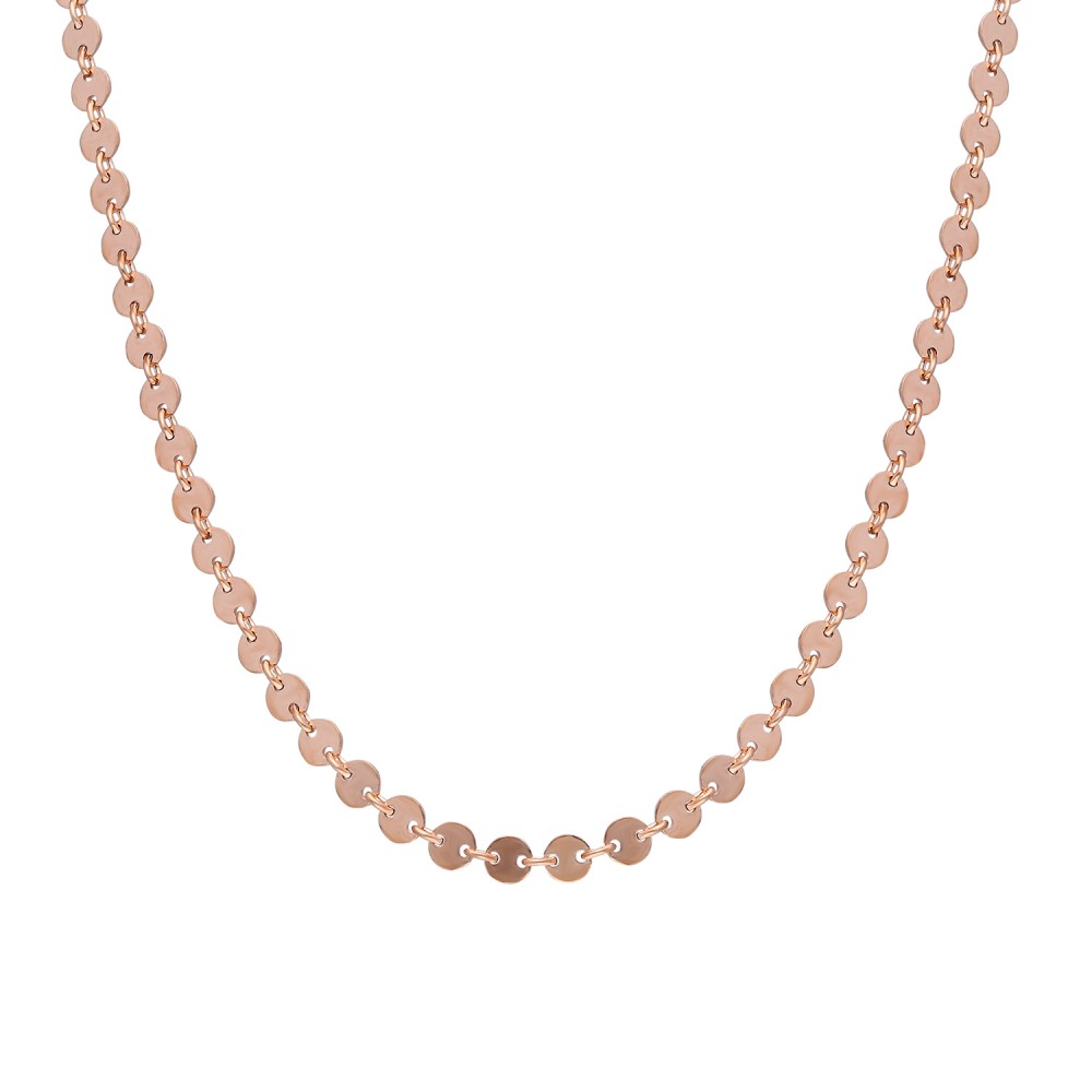 Glorria 925k Sterling Silver Scaled Necklace