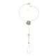 Glorria 14k Solid Gold Sun Shahmeran Bracelet Glorria 14k Solid Gold Sun Shahmeran Bracelet
