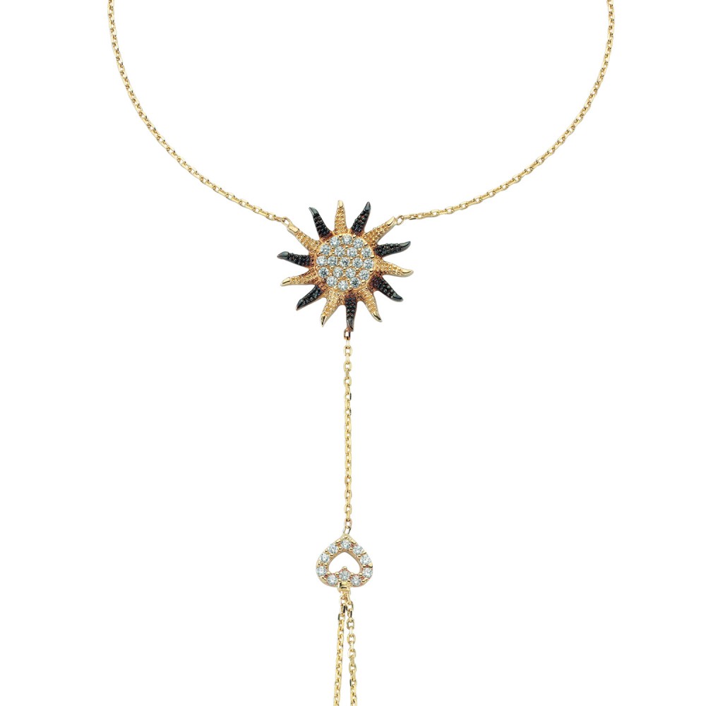 Glorria 14k Solid Gold Sun Shahmeran Bracelet Glorria 14k Solid Gold Sun Shahmeran Bracelet