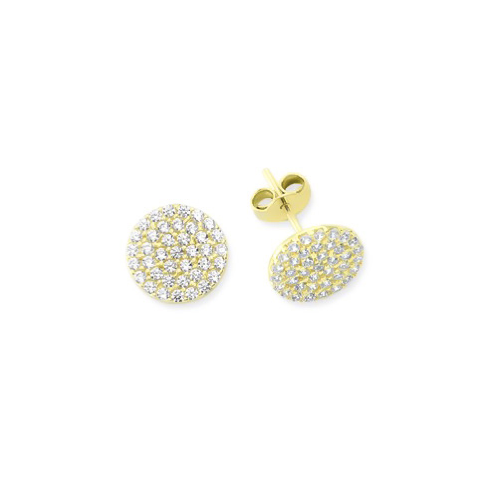 Glorria 14k Solid Gold Peva Earring