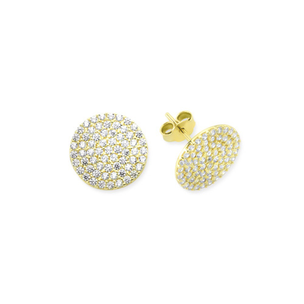 Glorria 14k Solid Gold Peva Earring