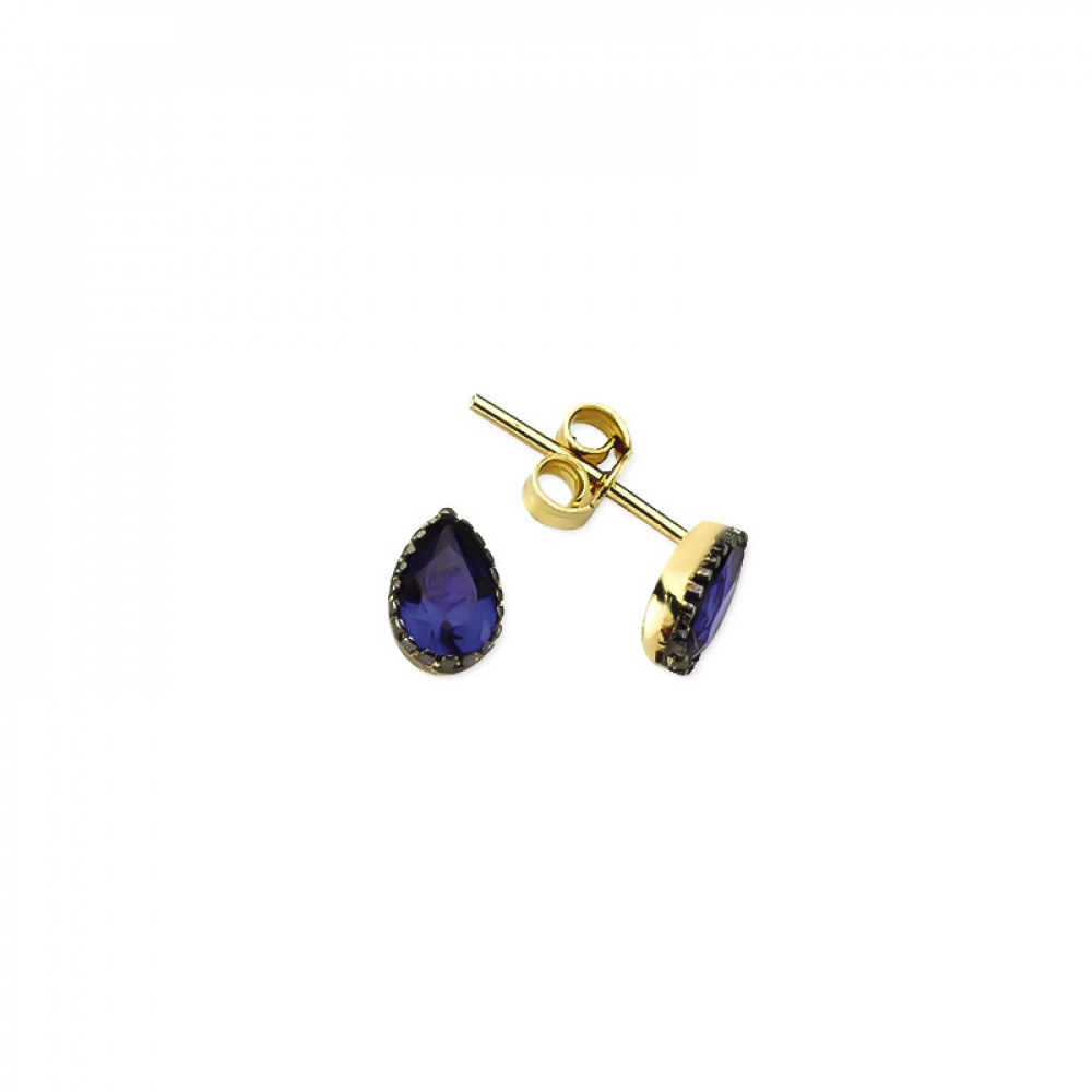 Glorria 14k Solid Gold Drop Earring