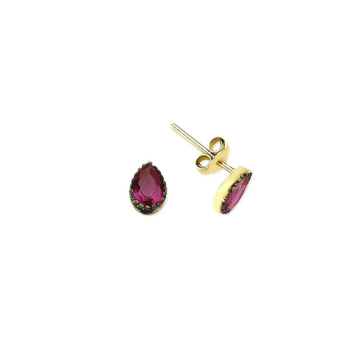 Glorria 14k Solid Gold Drop Earring Glorria 14k Solid Gold Drop Earring