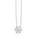 Glorria 925k Sterling Silver Snowflake Necklace