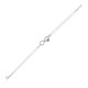 Glorria 925k Sterling Silver Infinity Bracelet
