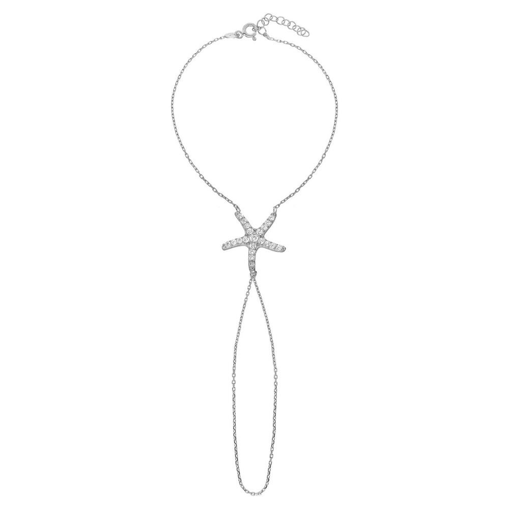 Glorria 925k Sterling Silver Starfish Shahmaran Glorria 925k Sterling Silver Starfish Shahmaran