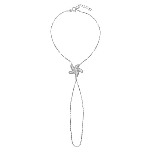 Glorria 925k Sterling Silver Starfish Shahmaran Glorria 925k Sterling Silver Starfish Shahmaran
