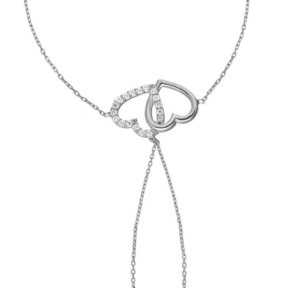 Glorria 925k Sterling Silver Heart Shahmaran